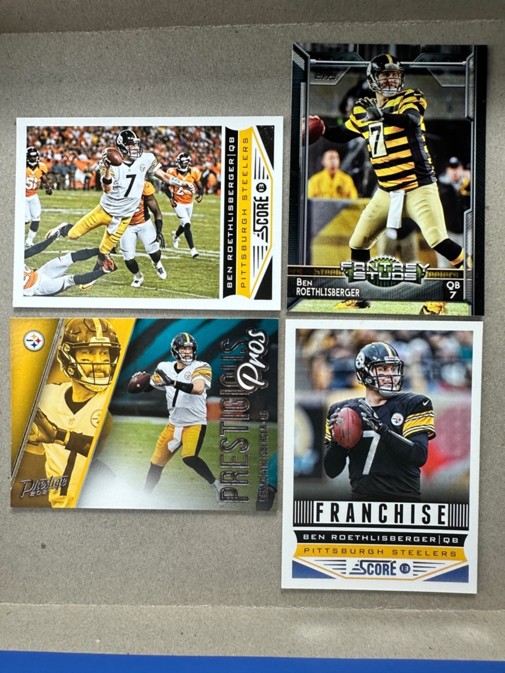 Steelers Troy Polamalu & Ben Roethlisberger + teammates lot of 16 - Picture 4 of 15